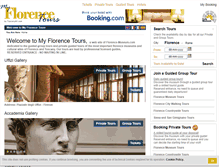 Tablet Screenshot of myflorencetours.com
